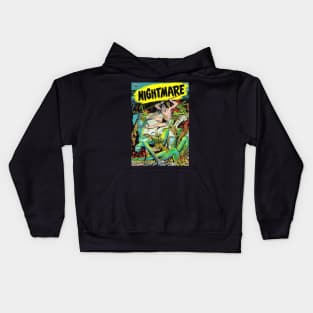 Attack Of The Seaweed Women Comic Kids Hoodie